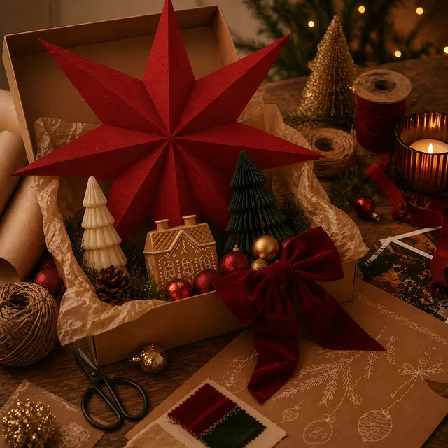 Weihnachtsdeko-Trends 2026: Farben, Materialien, Stile